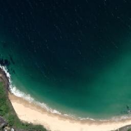 Satellite imagery of Seal Rocks, AU