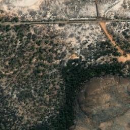 Satellite imagery of Wave Rock, AU