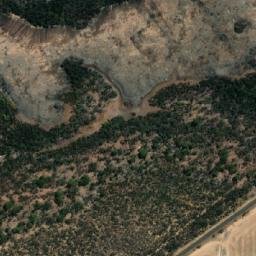 Satellite imagery of Wave Rock, AU