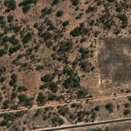 Satellite imagery of West End of "90 Mile Straight", AU