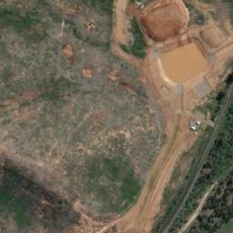 Satellite imagery of Dries Hill, AU