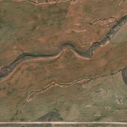 Satellite imagery of Great Gladstone Mine, AU