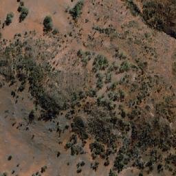 Satellite imagery of Conical Hill, AU