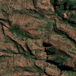 Satellite imagery of Cerro Vidriera, AR