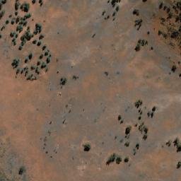 Satellite imagery of Conical Hill, AU