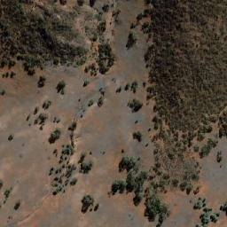 Satellite imagery of Conical Hill, AU