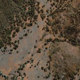 Satellite imagery of Conical Hill, AU