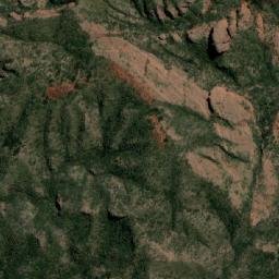 Satellite imagery of Cerro Vidriera, AR