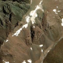Satellite imagery of Cerro Nevado, AR