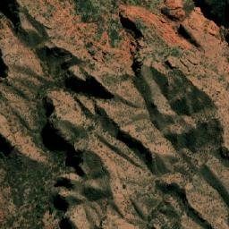 Satellite imagery of Cerro Portillo, AR