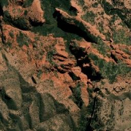 Satellite imagery of Cerro Portillo, AR