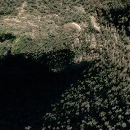 Satellite imagery of Lovers Leap, AU