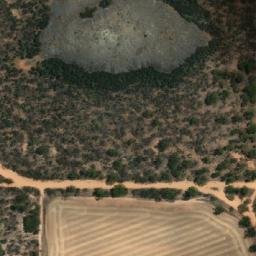 Satellite imagery of Modesty Rock, AU