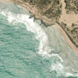 Satellite imagery of Point Collinson, AU