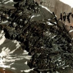 Satellite imagery of Cerro Cúpula, AR
