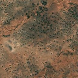Satellite imagery of Devils Chimney, AU