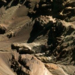 Satellite imagery of Cerro El Guanaco, AR