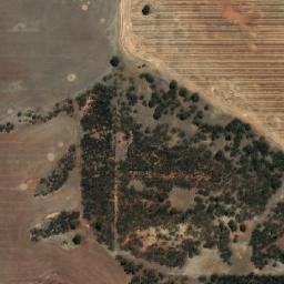 Satellite imagery of Powder Puff Hill, AU