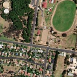 Satellite imagery of Flirtation Hill, AU