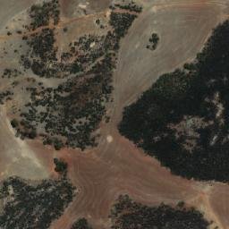 Satellite imagery of Powder Puff Hill, AU