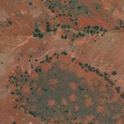 Satellite imagery of Red Hill, AU