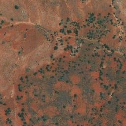 Satellite imagery of Red Hill, AU