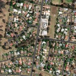 Satellite imagery of Flirtation Hill, AU