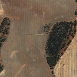 Satellite imagery of Powder Puff Hill, AU
