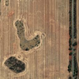 Satellite imagery of Powder Puff Hill, AU