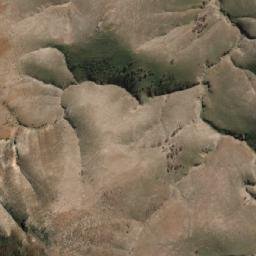 Satellite imagery of Sandys Knob, AU