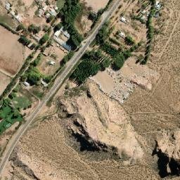 Satellite imagery of Cerro Bravo, AR