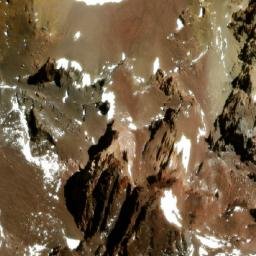 Satellite imagery of Cerro Aconcagua, AR