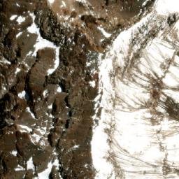 Satellite imagery of Cerro Aconcagua, AR
