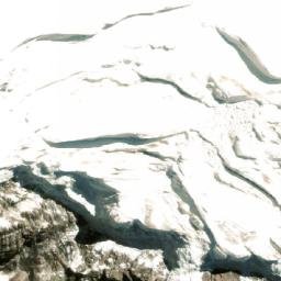 Satellite imagery of Cerro Aconcagua, AR