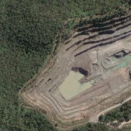 Satellite imagery of Seaham Mountain, AU