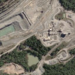 Satellite imagery of Seaham Mountain, AU