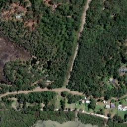 Satellite imagery of Drungall Point, AU