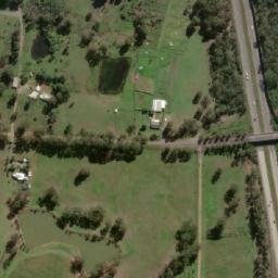 Satellite imagery of Mount Molly Morgan, AU