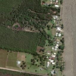 Satellite imagery of Carcair Point, AU