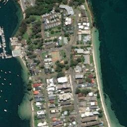 Satellite imagery of Soldiers Point, AU