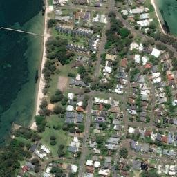 Satellite imagery of Greenplay Point, AU