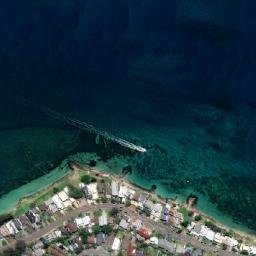 Satellite imagery of Sandy Point, AU