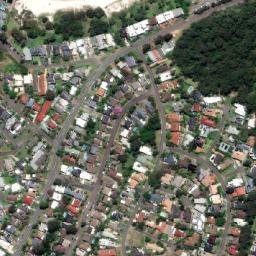 Satellite imagery of Sandy Point, AU