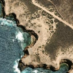 Satellite imagery of Cape Bauer, AU