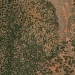 Satellite imagery of Mount Dromedary, AU