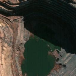 Satellite imagery of Iron Monarch Mine, AU