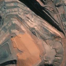 Satellite imagery of Iron Monarch Mine, AU