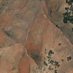 Satellite imagery of Pekina Hill, AU