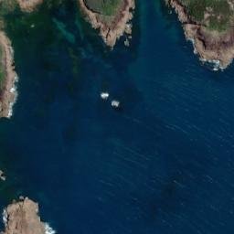 Satellite imagery of Fingal Point, AU