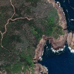 Satellite imagery of cairn, AU